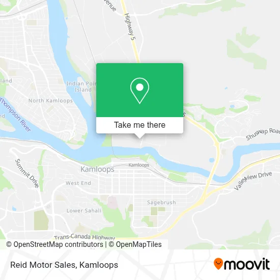 Reid Motor Sales map