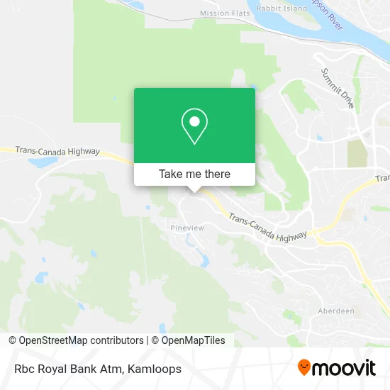 Rbc Royal Bank Atm map