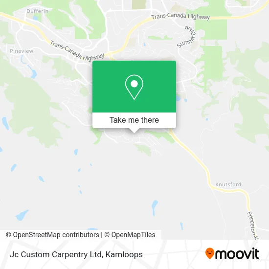 Jc Custom Carpentry Ltd map