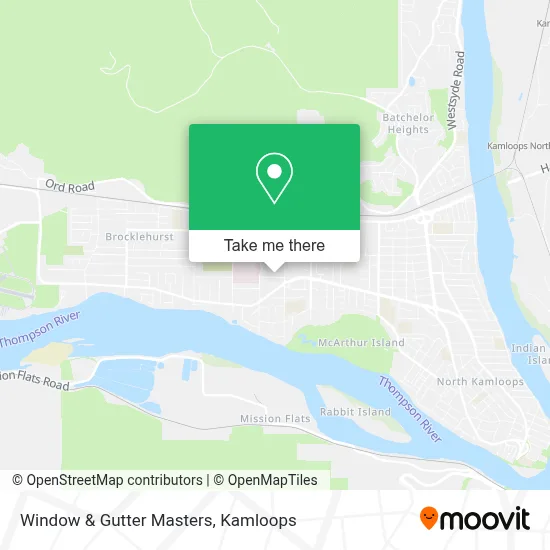 Window & Gutter Masters map
