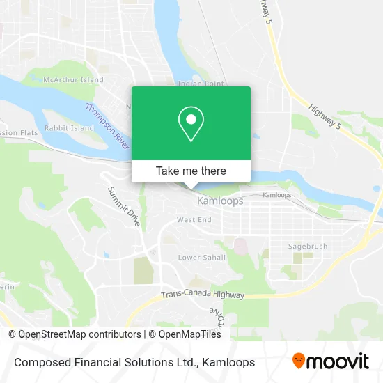 Composed Financial Solutions Ltd. map