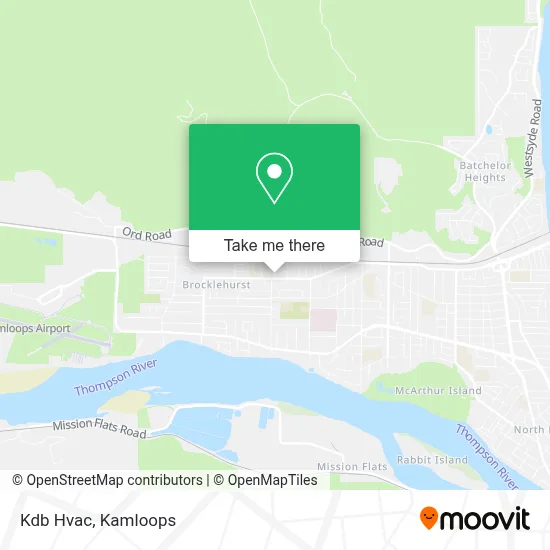 Kdb Hvac map