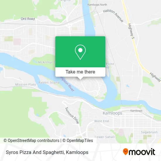 Syros Pizza And Spaghetti map