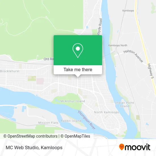MC Web Studio map