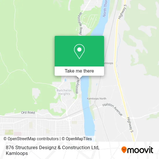 876 Structures Designz & Construction Ltd map