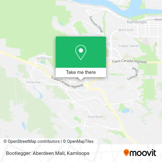 Bootlegger: Aberdeen Mall map