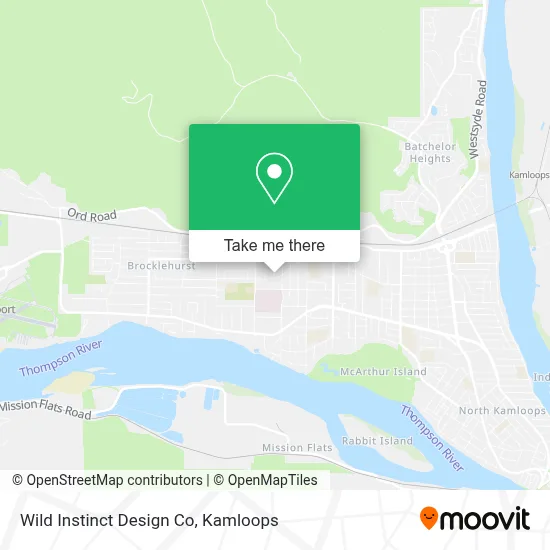 Wild Instinct Design Co map