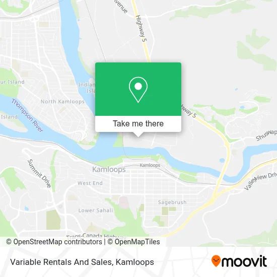 Variable Rentals And Sales map