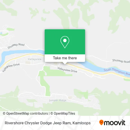 Rivershore Chrysler Dodge Jeep Ram map