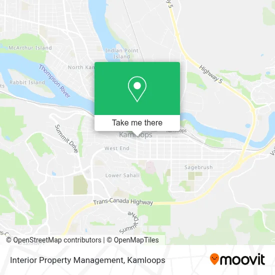 Interior Property Management map