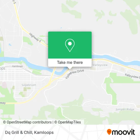 Dq Grill & Chill map
