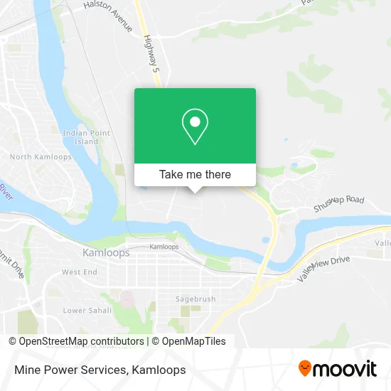 Mine Power Services map