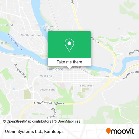 Urban Systems Ltd. map