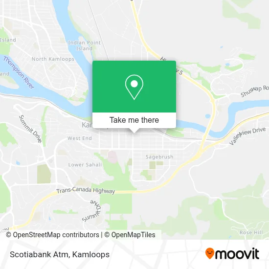 Scotiabank Atm map