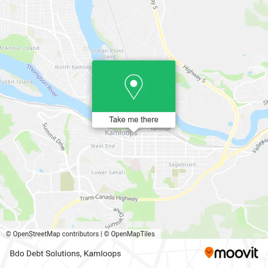 Bdo Debt Solutions map