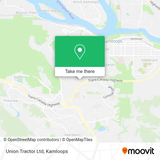 Union Tractor Ltd map