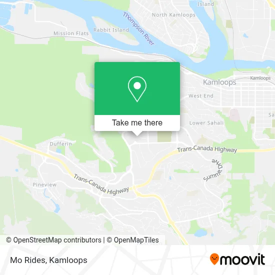 Mo Rides map