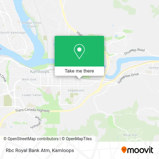 Rbc Royal Bank Atm map