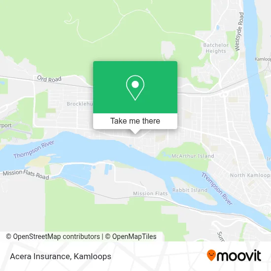 Acera Insurance map