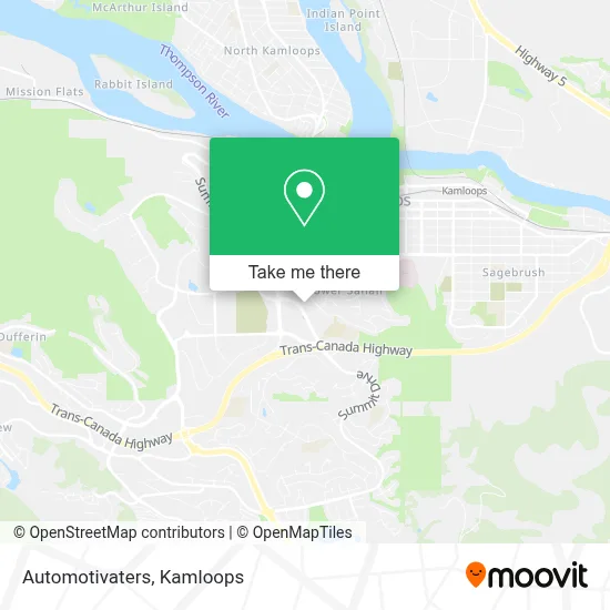 Automotivaters map