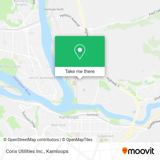Corix Utilities Inc. map