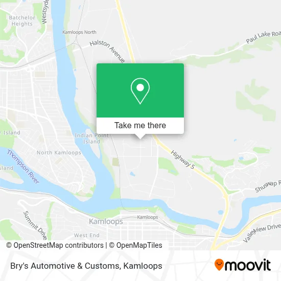 Bry's Automotive & Customs map