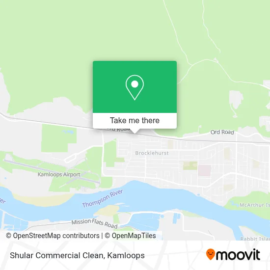 Shular Commercial Clean map