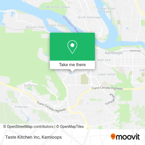 Taste Kitchen Inc map