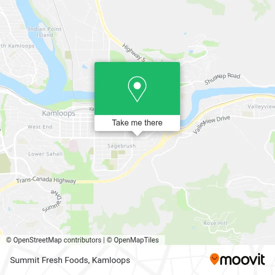 Summit Fresh Foods map