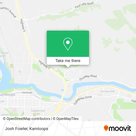 Josh Fowler map