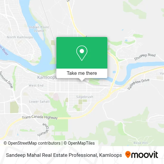 Sandeep Mahal Real Estate Professional map