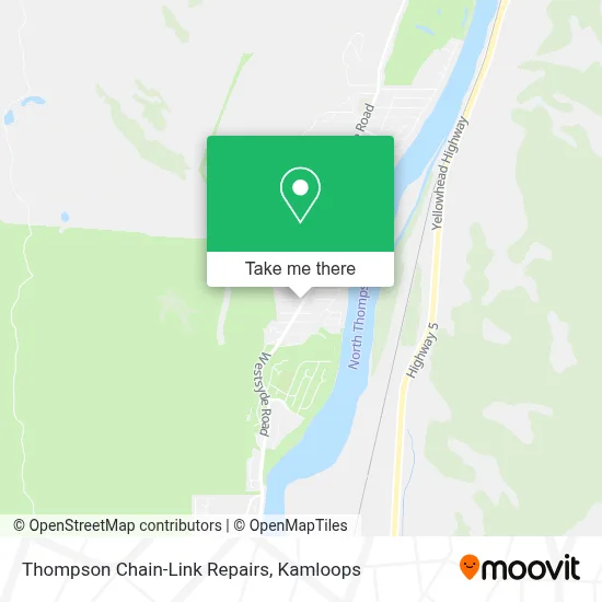 Thompson Chain-Link Repairs map
