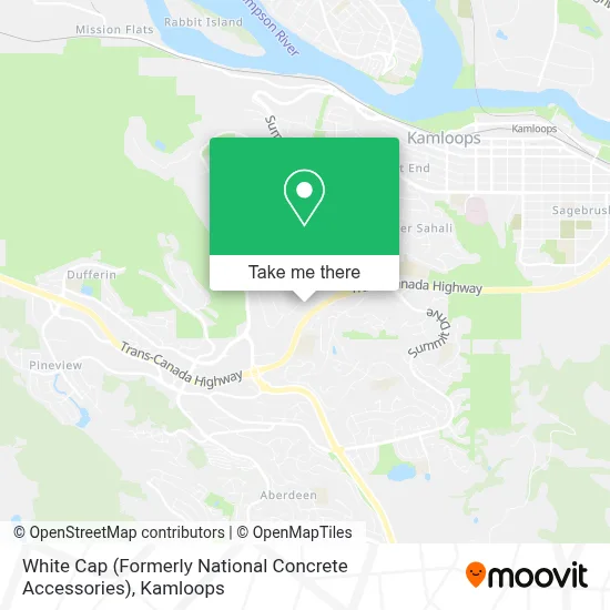 White Cap (Formerly National Concrete Accessories) map