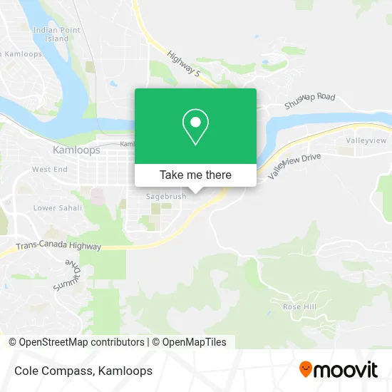 Cole Compass map