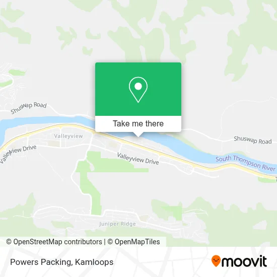Powers Packing map