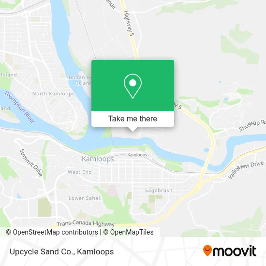 Upcycle Sand Co. map