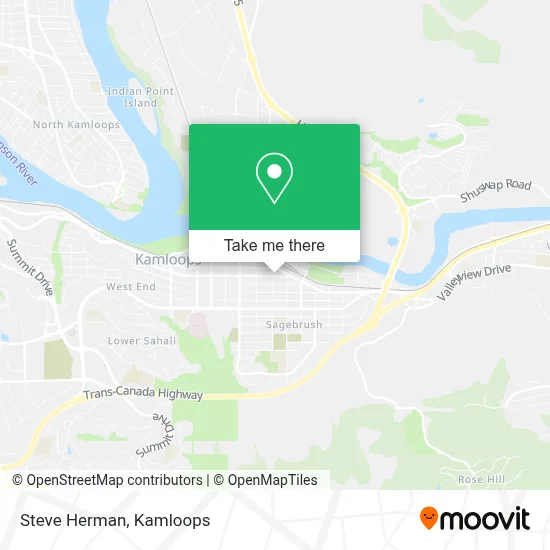 Steve Herman map