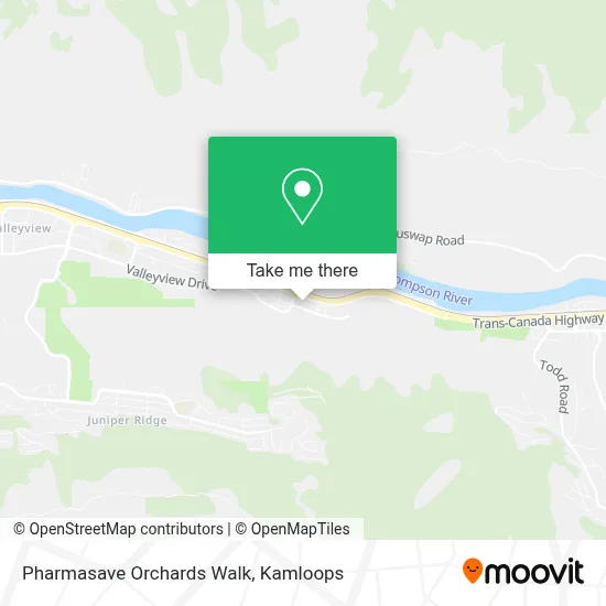 Pharmasave Orchards Walk map