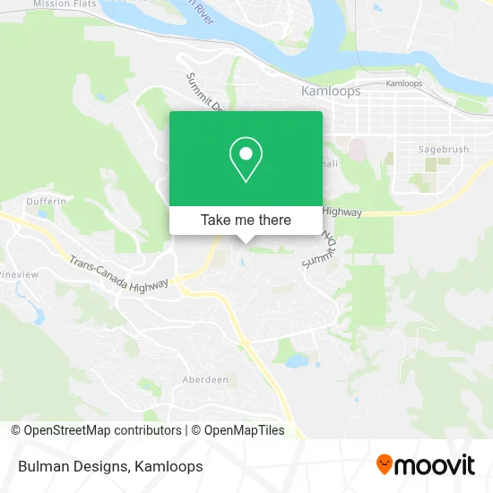 Bulman Designs map