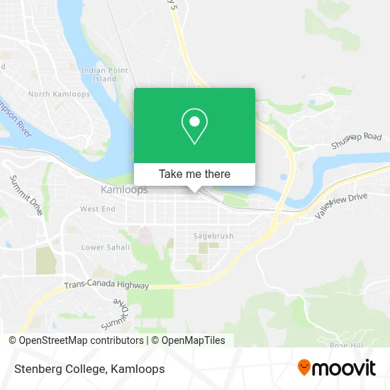 Stenberg College map