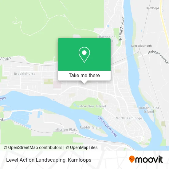Level Action Landscaping map