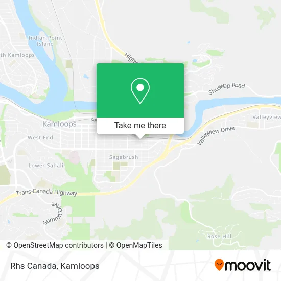 Rhs Canada map
