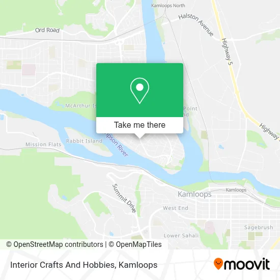 Interior Crafts And Hobbies map