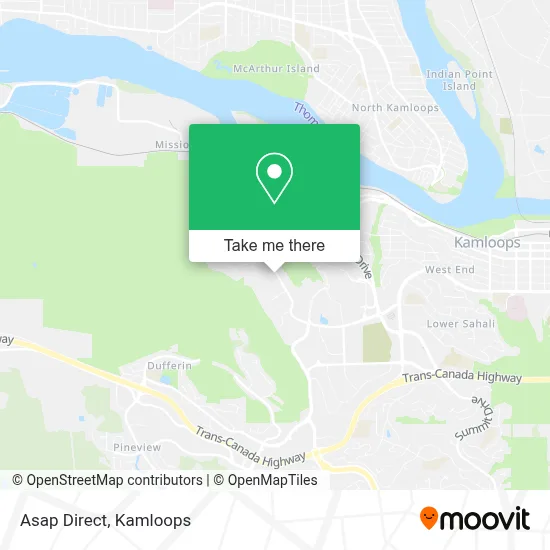 Asap Direct map