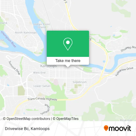 Drivewise Bc map