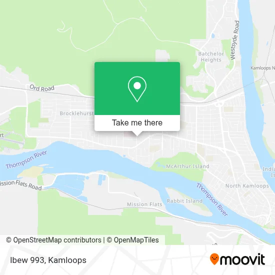 Ibew 993 map