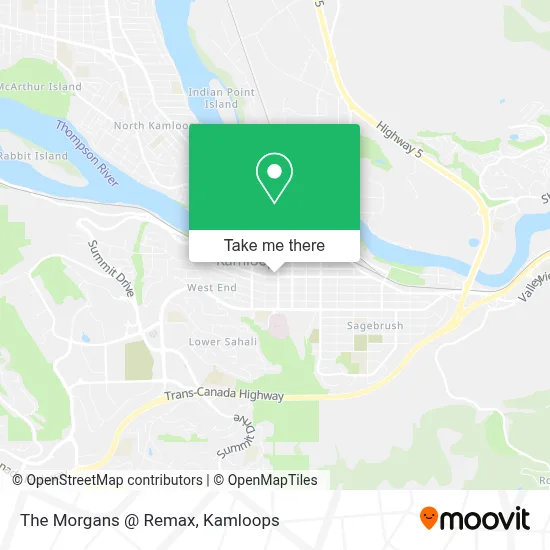 The Morgans @ Remax map
