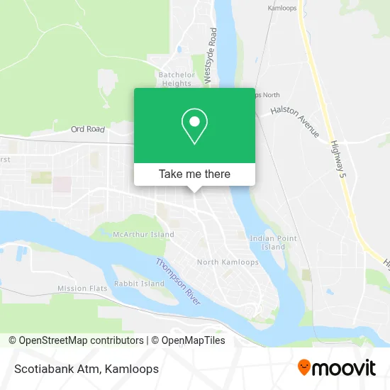 Scotiabank Atm map