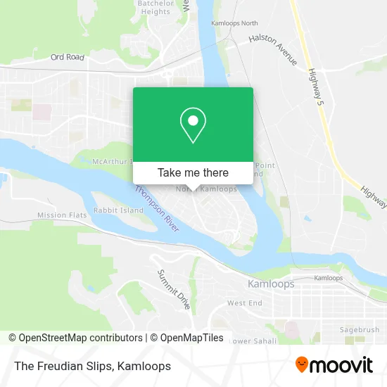 The Freudian Slips map