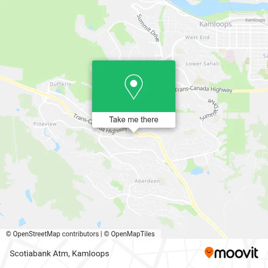 Scotiabank Atm map
